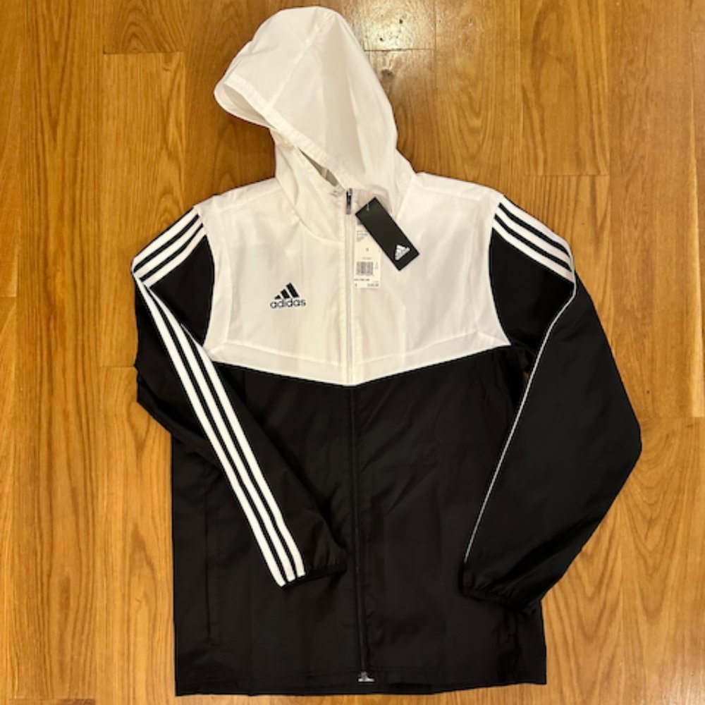 Men's Adidas warm up / rain jacket